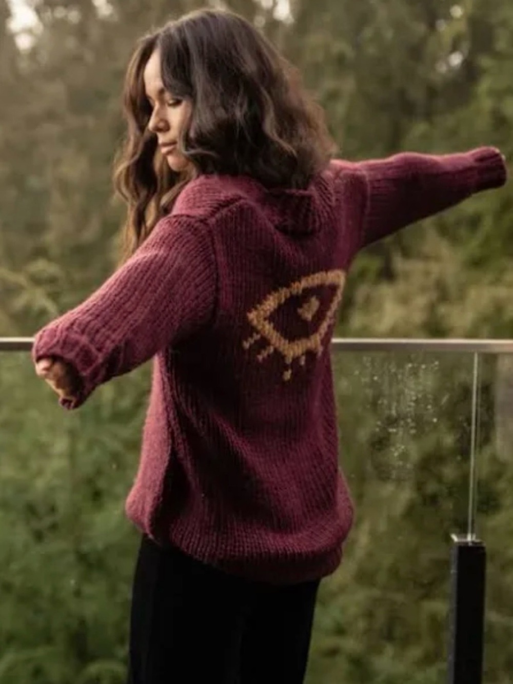 Jackson Rowe -Eye See You Cardigan - Picture 1 of 7